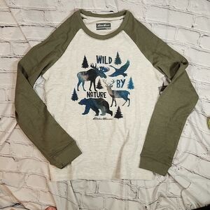 NWT Eddie Bauer boys long sleeve top